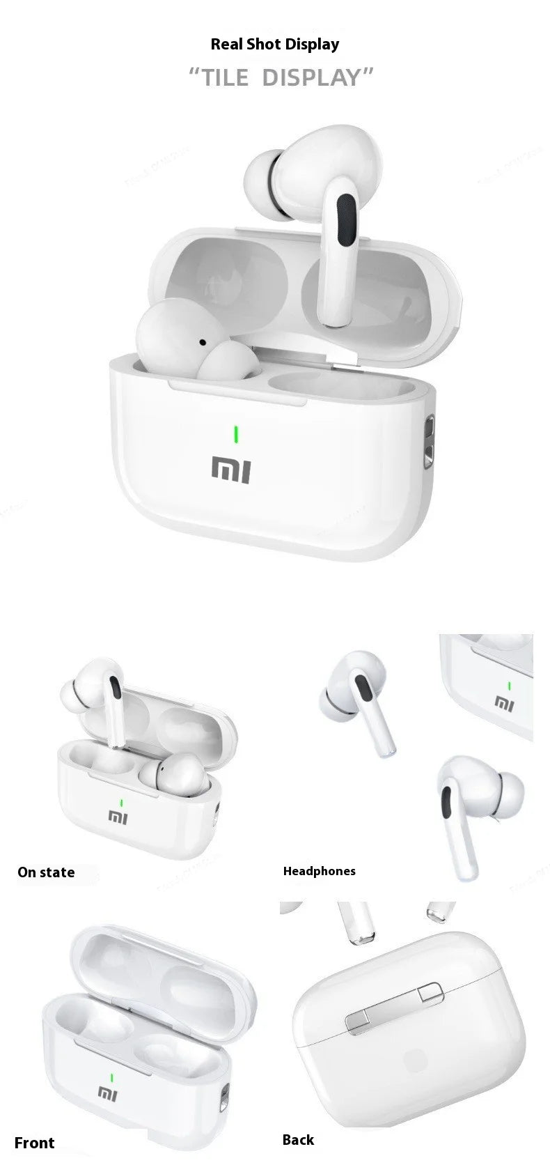 سماعات Xiaomi Zero Sense Comfort بصوت ثلاثي الأبعاد بزاوية 360 درجة وخفيفة الوزن ومضادة للضوضاء وصوت ستيريو عالي الدقة مع ميكروفون