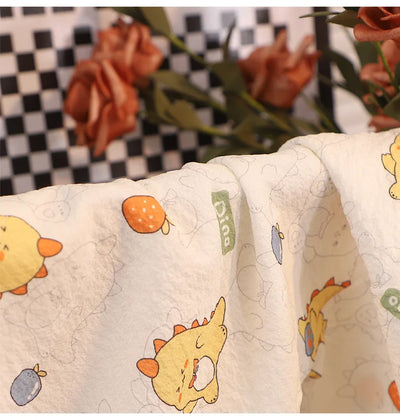 ملابس نوم جديدة للأطفال برسومات كرتونية لطيفة، قطعتين، بيجامات منزلية رقيقة للربيع والصيف للأولاد والبنات، ملابس مكيفة