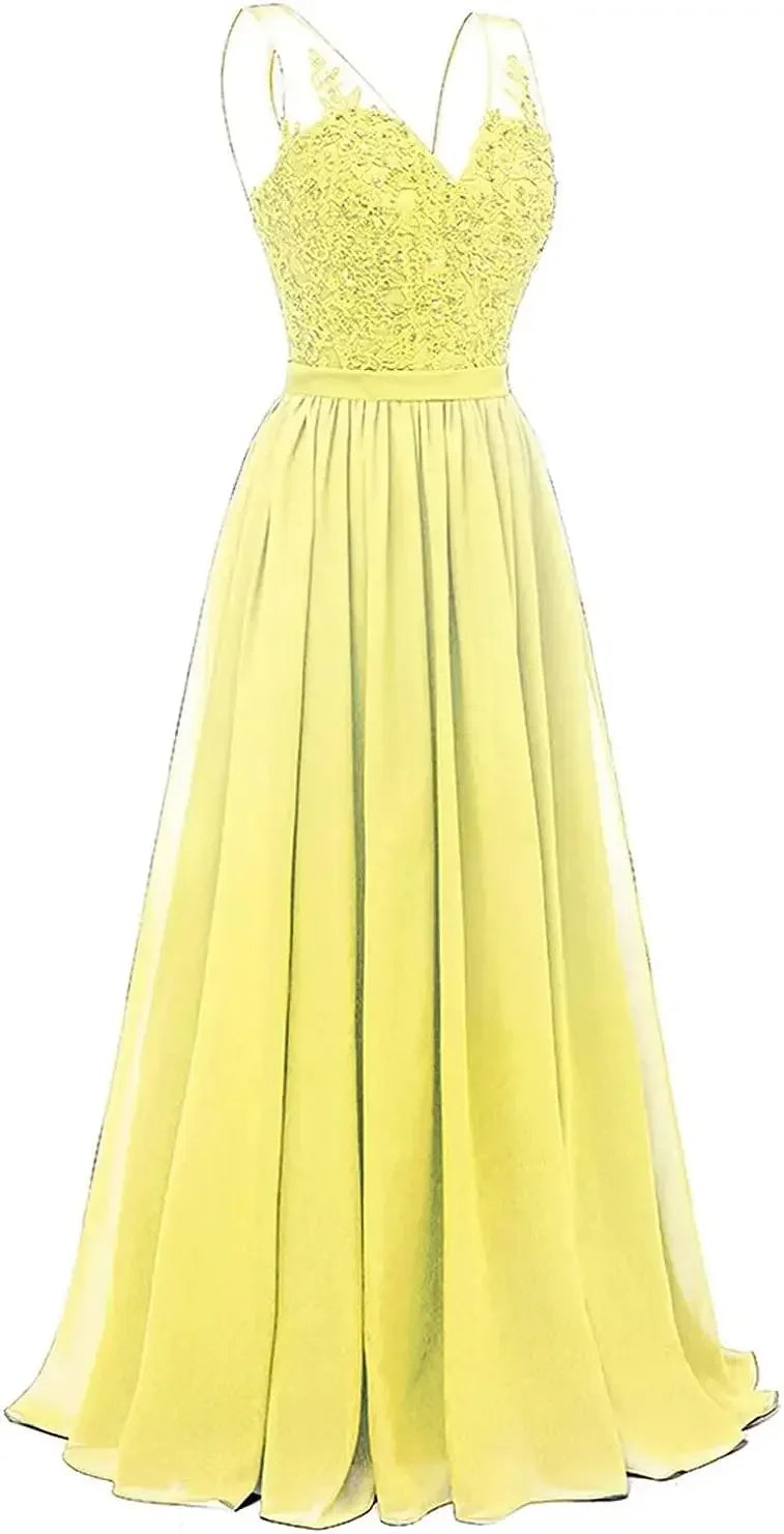 فساتين وصيفات العروس من الشيفون باللون الفيروزي بفتحة على شكل حرف V، طويلة من الدانتيل، مطرزة بالخرز، فساتين سهرة رسمية، توصيل مجاني، ضيف، حفل زفاف