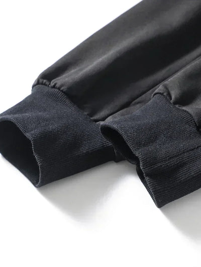 مجموعة ملابس رياضية رجالية كاجوال للركض في الهواء الطلق مكونة من قطعتين من البلوزات والسراويل ذات القلنسوة للرجال والنساء في الخريف والشتاء