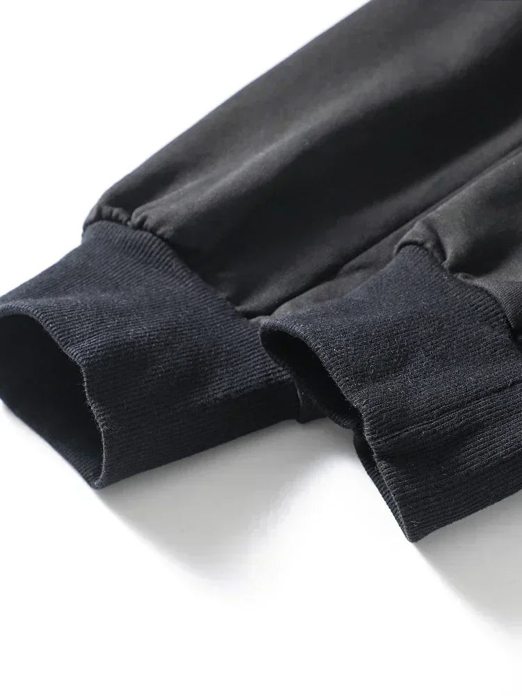 مجموعة ملابس رياضية رجالية كاجوال للركض في الهواء الطلق مكونة من قطعتين من البلوزات والسراويل ذات القلنسوة للرجال والنساء في الخريف والشتاء