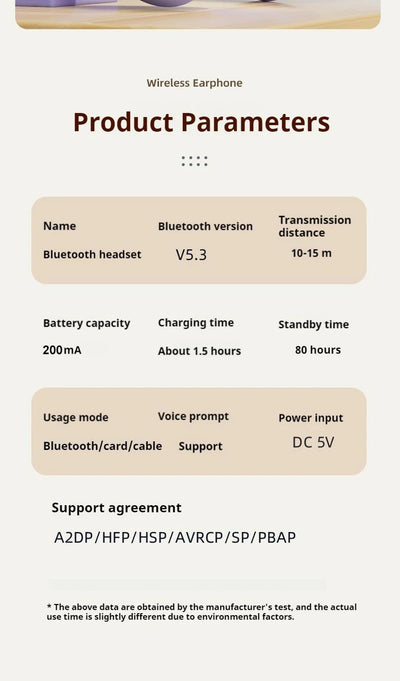 #سماعات رأس لاسلكية بتقنية البلوتوث 5.3 فوق الأذن، سماعات رأس ستيريو عالية الدقة، سماعة رأس رياضية حقيقية للألعاب، مشغل موسيقى TF/AUX مع ميكروفون عالي الدقة، هدايا