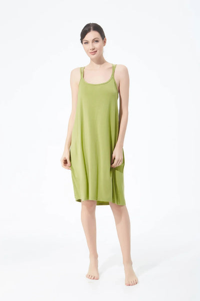 تنورة نسائية كاجوال أنيقة مثيرة مفتوحة الظهر كبيرة الحجم ذات قاعدة خلفية جميلة تنورة منزلية فضفاضة متقاطعة بأكمام طويلة