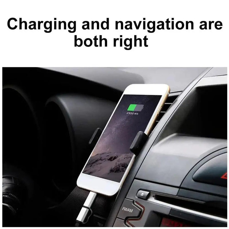 Car Air Outlet Mount Clip Interior Car Phone Holder Universal Mobile Holder ABS Car Mount Phone Support Mobile Phone Holder