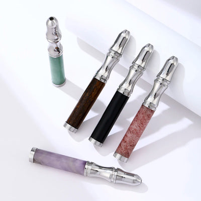 6 قطع من نكهات الزيوت العطرية المفضلة الخالية من الدخان للمساعدة على الإقلاع عن التدخين، لتخفيف القلق، جهاز العلاج بالروائح العطرية، عصا بديلة