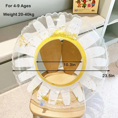 ROOXIN Baby Child حلقة مقعد سباحة قابلة للنفخ أنبوب حلقة سباحة للأطفال والكبار حلقة سباحة تعويم حمام السباحة معدات اللعب المائية