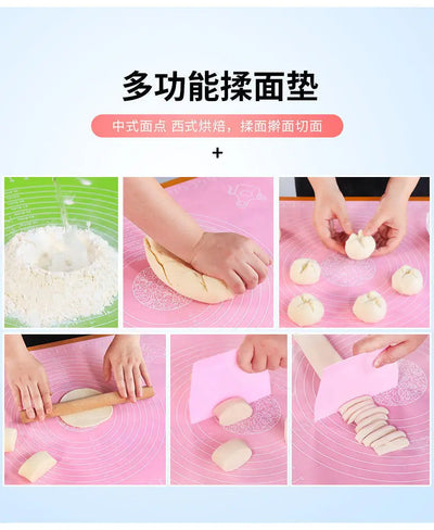 حصيرة خبز من السيليكون، صانعة عجينة البيتزا، أدوات مطبخ المعجنات، أدوات الطبخ، أدوات الخبز، ملحقات العجن