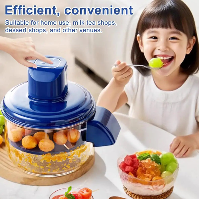 Rust-Proof Stainless Steel Kitchen Peeler Electric Grape Peeling Machine Home Use Fruit Peeler