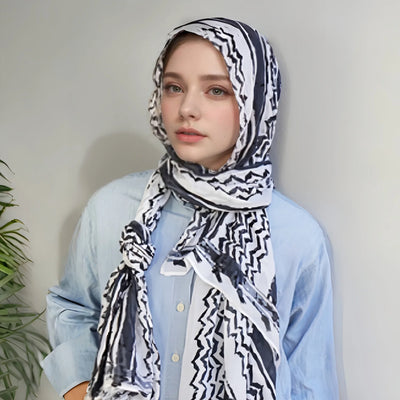 1Pcs Ramadan Hijab Leopard Print Women Bohemian Watercolor Soft Muslim Hijabs Floral Breathable Shawl Wrap Scarf Headscarf Warm