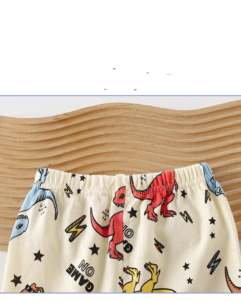 ملابس الأطفال مجموعات الأطفال ملابس الأطفال الأولاد والبنات ملابس الخريف والشتاء القطنية السراويل ملابس النوم الملابس الداخلية