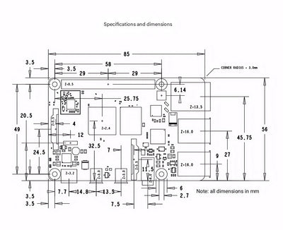 Raspberry Pi 5 2GB/4GB/8GB/16GB Raspberry Pi5 Raspberry Pi4B