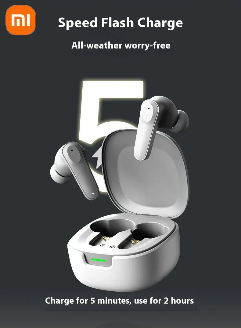 سماعات شاومي ريدمي اللاسلكية بتقنية البلوتوث 5.4 A98، مزودة بتقنية ENC لتقليل الضوضاء، مقاومة للماء، عالية الدقة، مع ميكروفون