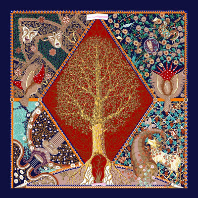 وشاح مربع نسائي من حرير التوت الخالص 100% مطبوع عليه رباط رأس ووشاح فاخر لزينة الشعر النسائية وأوشحة باندانا نسائية 53 سم