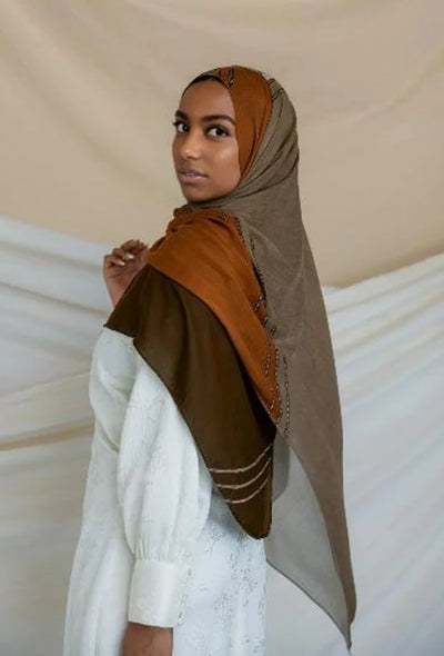 1Pcs Ramadan Hijab Leopard Print Women Bohemian Watercolor Soft Muslim Hijabs Floral Breathable Shawl Wrap Scarf Headscarf Warm