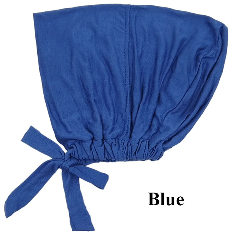قبعة عمامة إسلامية جديدة ناعمة من المودال، قبعات حجاب داخلية، غطاء رأس إسلامي، قبعات هندية، غطاء رأس نسائي