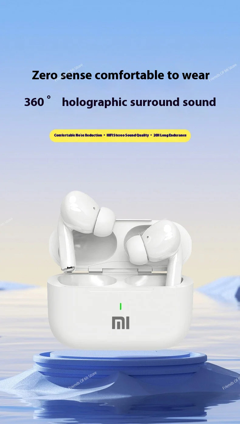 سماعات Xiaomi Zero Sense Comfort بصوت ثلاثي الأبعاد بزاوية 360 درجة وخفيفة الوزن ومضادة للضوضاء وصوت ستيريو عالي الدقة مع ميكروفون