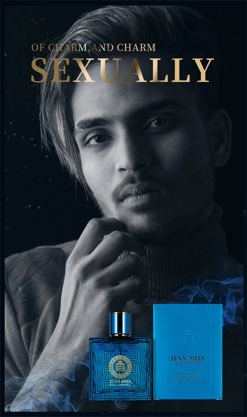 ماركة 50 مل أو دو برفوم للرجال عطر هوم كولونيا جذاب للنساء بروفومي للعمل عطور منعشة نسائية رائحة تدوم طويلاً