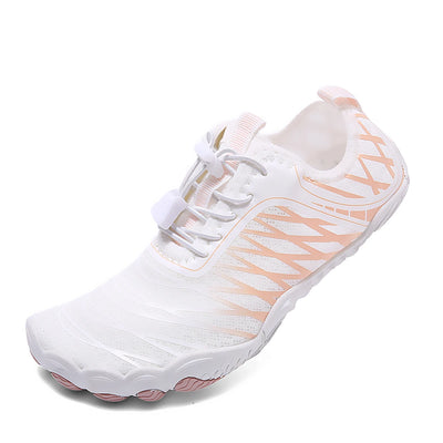 حذاء رياضي Oiaano واسع الأصابع للرجال حافي القدمين باللون الأسود للنساء حذاء رياضي للجنسين حذاء مائي للرجال مناسب للشاطئ بنعل ناعم وخفيف الوزن يسمح بمرور الهواء