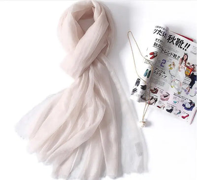 شال صيفي رقيق من Naizaiga 100 كشمير للسيدات، وشاح كبير الحجم فاخر من الباشمينا، JYFZ1