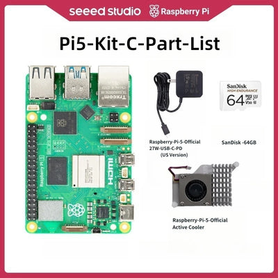 كمبيوتر محمول Raspberry Pi5 بسعة 8 جيجابايت و4 جيجابايت، كمبيوتر Raspberry Pi 5 MIni PC، معالج Arm Cortex-A76 رباعي النواة بسرعة 2.4 جيجاهرتز و64 بت، بلوتوث 5.0، تقنية BLE اللاسلكية
