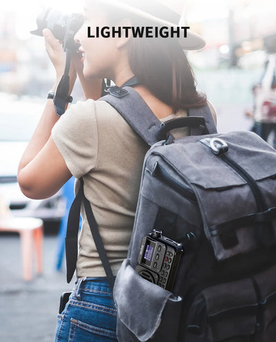 مكبر صوت بلوتوث محمول للغاية MLOVE BV800 مع راديو FM وشاشة عرض LCD وهوائي ومدخل AUX وقرص USB وبطاقة TF ومشغل MP3