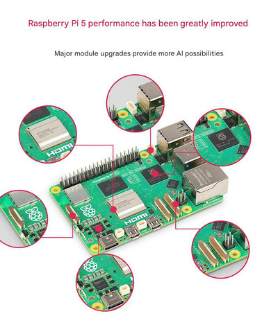 Raspberry Pi 5 2GB/4GB/8GB/16GB Raspberry Pi5 Raspberry Pi4B