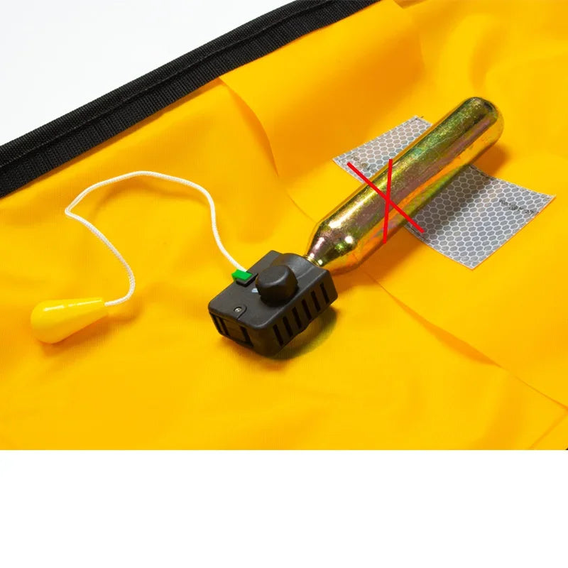 سترات نجاة جديدة ذاتية النفخ، سترات نجاة يدوية للقوارب، سترات نجاة للبالغين 150 نيوتن للرياضات المائية وصيد الأسماك والتجديف وملحقاتها