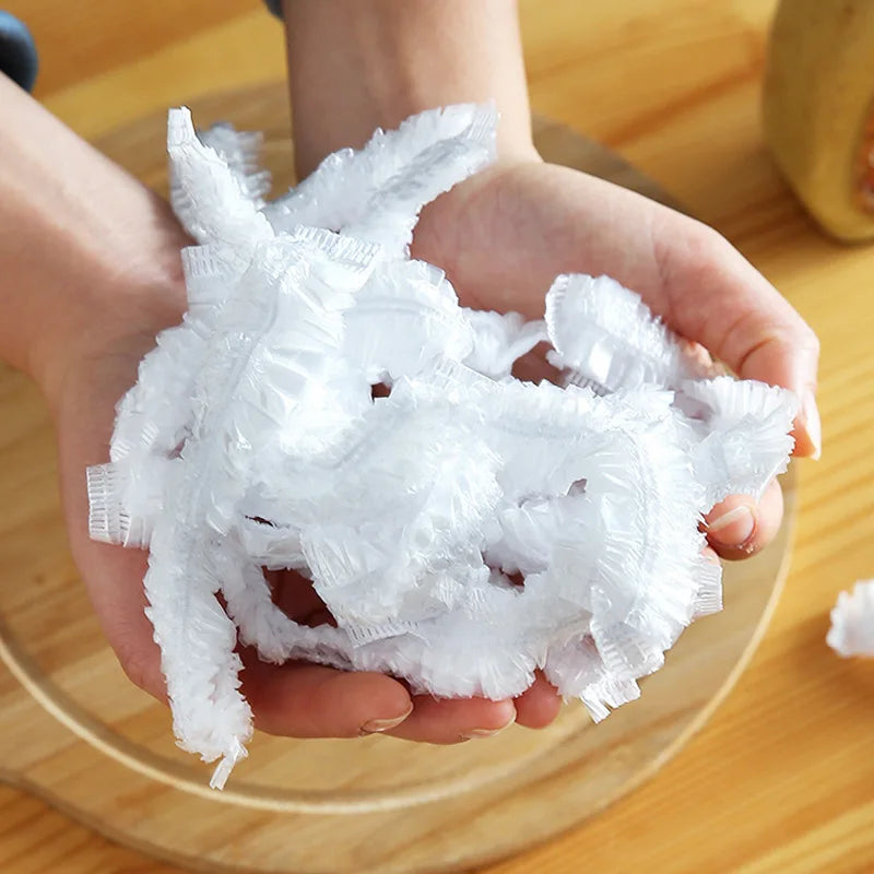 غطاء طعام قابل لإعادة الاستخدام، غلاف بلاستيكي، أغطية طعام مرنة متينة للأوعية، أغطية أطباق مرنة للمطبخ، حقيبة حفظ الطعام