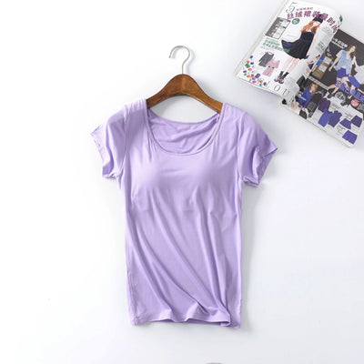 بيجامات صيفية نسائية كاجوال من قطعة واحدة مقاس M-4XL بأكمام قصيرة وقميص نوم ووسادة صدر وقميص نوم للاسترخاء وارتداء خارجي