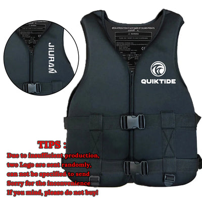 سترة نجاة من النيوبرين للبالغين والأطفال، سترة طفو جديدة للرياضات المائية، سترة نجاة للسباحة والقوارب والتزلج والقيادة والانجراف