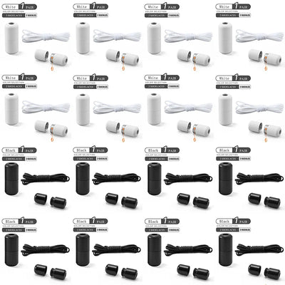 أربطة أحذية مرنة بدون رباط، أربطة أحذية نصف دائرية للأطفال والكبار، أربطة أحذية سريعة الارتداء، أربطة قفل معدنية، أربطة أحذية