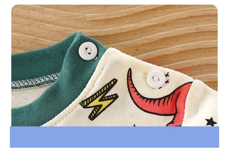 ملابس الأطفال مجموعات الأطفال ملابس الأطفال الأولاد والبنات ملابس الخريف والشتاء القطنية السراويل ملابس النوم الملابس الداخلية