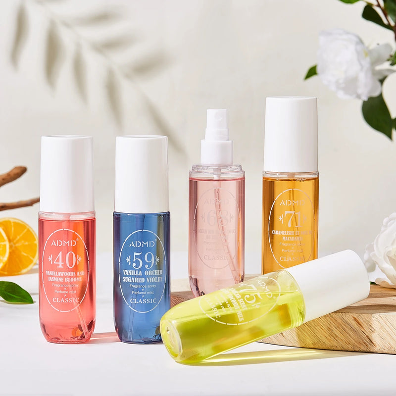 عطر برازيلي رقمي، عطر للجسم، بخاخ عطري، خالٍ من الكحول، عطر للجسم يدوم طويلاً، 90 مل