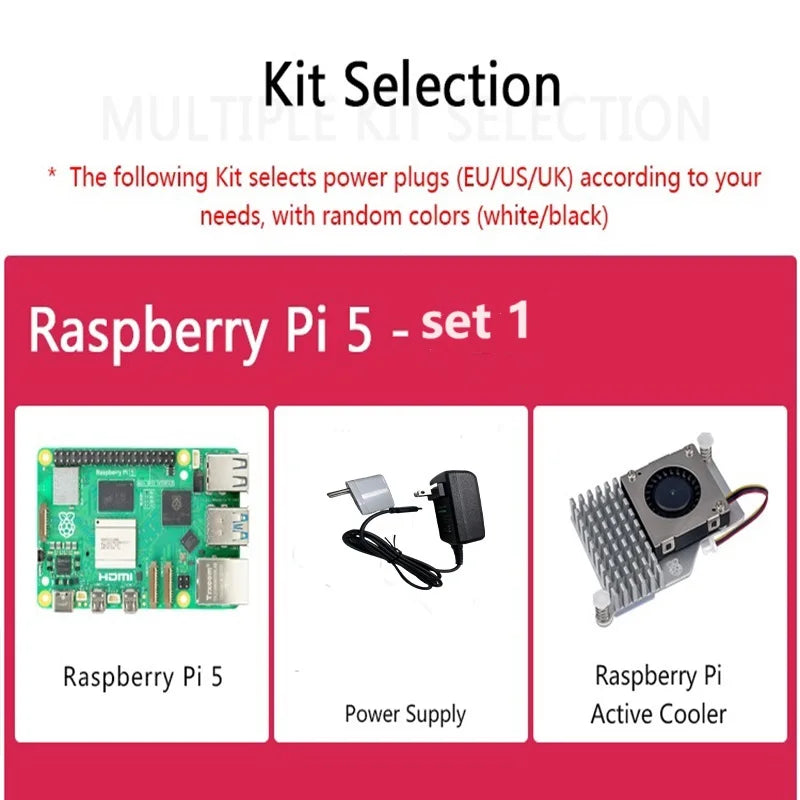 لوحة Raspberry Pi 5 Cortex-A76 Linux 4GB 8GB Arm Board Python Programlama PCIe Gigabit Ethernet USB3.0