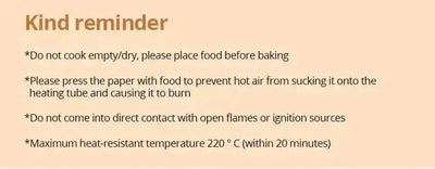 50 قطعة من ورق المقلاة الهوائية القابل للاستخدام مرة واحدة، ورق غير لاصق للخبز، بطانات ورق المقلاة الهوائية المستديرة، ملحقات ورقية للمطبخ