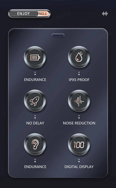 سماعات لينوفو LP75 TWS بلوتوث V5.3 الأصلية اللاسلكية بشاشة LED رقمية سماعات أذن مضادة للضوضاء جديدة