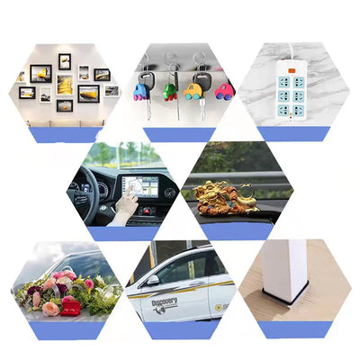 شريط نانو بطول 1/3/5 متر، شريط لاصق مزدوج الجوانب، مقاوم للماء، بدون أثر، مناسب للحمام وحوض المطبخ وحنفية المغسلة وملصق جل