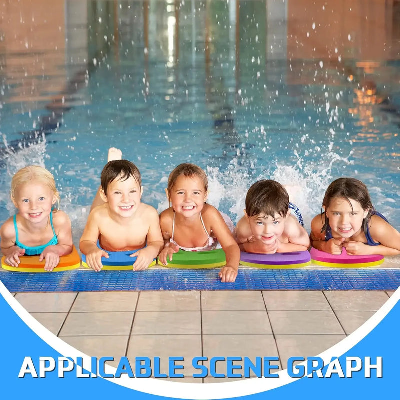 لوح ركل للتدريب على السباحة، لوح ركل عائم من إسفنج EVA، لوح ركل على شكل حرف U للأطفال والكبار، ملحقات حمام السباحة المائي