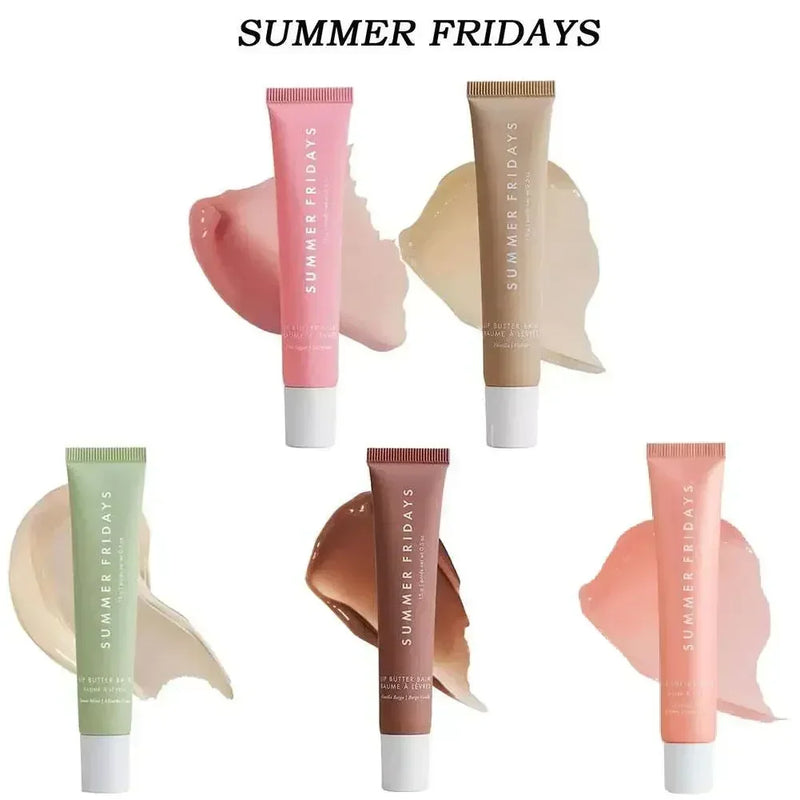 مرطب شفاه Summer Fridays، ملمع شفاه بمرآة، أحمر شفاه برائحة الفانيليا والسكر والقهوة والكعك، أحمر شفاه شفاف، زيت، مكياج