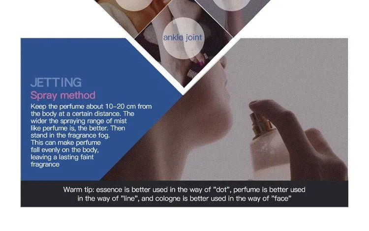 عطر يدوم طويلاً 100 مل عطر عالي الجودة من العلامة التجارية برائحة خشبية فاخرة للجنسين بخاخ للجسم مثالي لموعد رومانسي