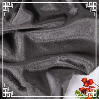 قماش ساتان كريستالي لامع سميك وثقيل بالمتر للملابس والفساتين وديكورات هانفو وقماش الخياطة اليدوي بلون أزرق سادة ومضاد للتجاعيد