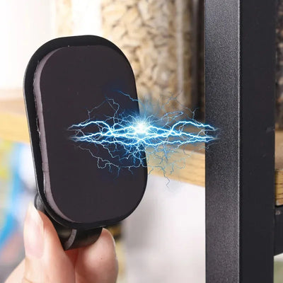 خطاف مغناطيسي متعدد الوظائف بدون ثقب خطافات مغناطيسية قوية مثبتة على الحائط لتخزين المفاتيح في المنزل والمطبخ والحمام