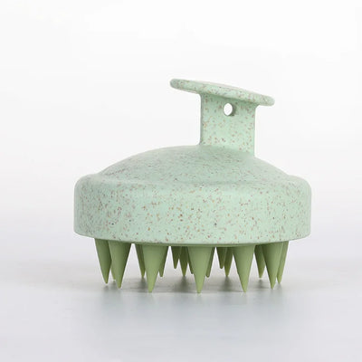 فرشاة شامبو من السيليكون قطعة واحدة، فرشاة تدليك الجسم، فرشاة استحمام، أداة تصفيف الشعر في الصالون، مشط تدليك فروة الرأس، مشط غسل الشعر