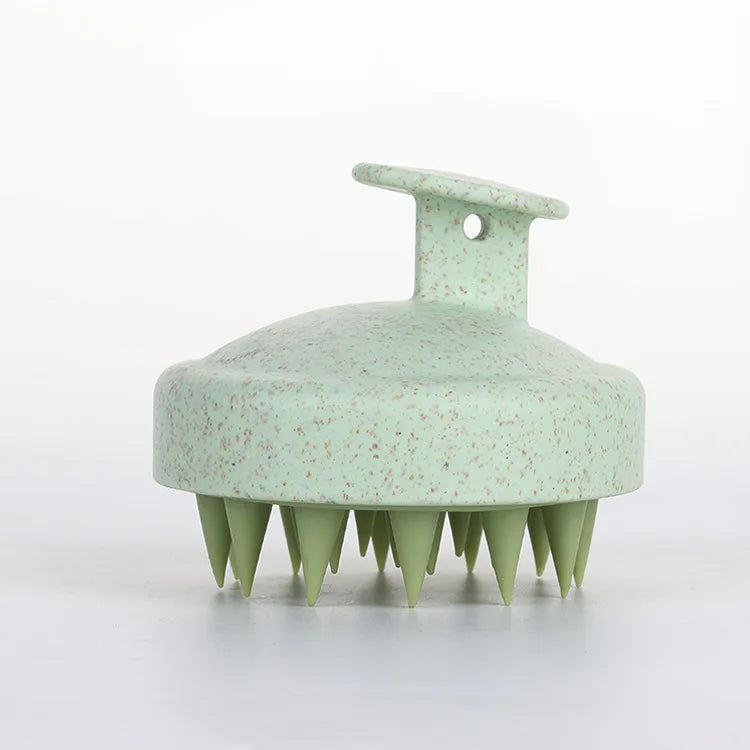 فرشاة شامبو من السيليكون قطعة واحدة، فرشاة تدليك الجسم، فرشاة استحمام، أداة تصفيف الشعر في الصالون، مشط تدليك فروة الرأس، مشط غسل الشعر