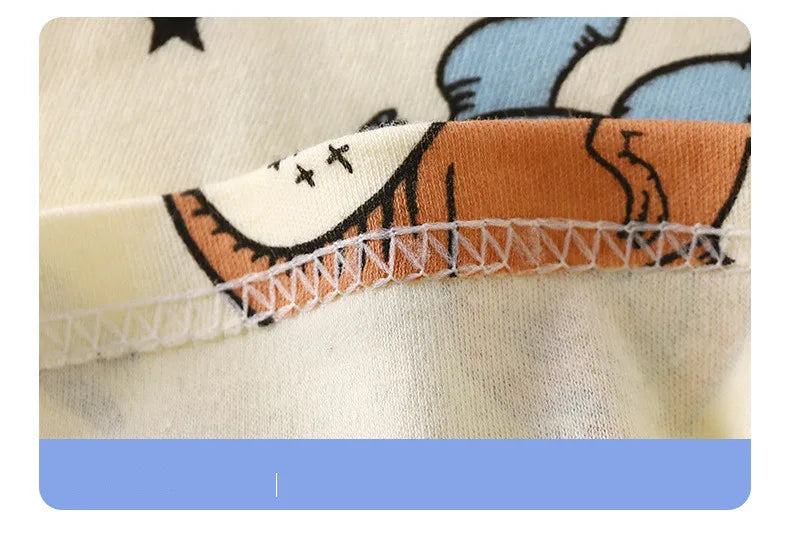 ملابس الأطفال مجموعات الأطفال ملابس الأطفال الأولاد والبنات ملابس الخريف والشتاء القطنية السراويل ملابس النوم الملابس الداخلية