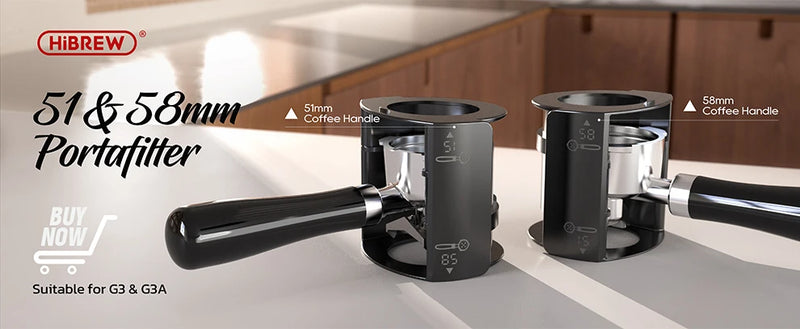 مطحنة قهوة كهربائية أوتوماتيكية من HiBREW مزودة بـ 31 ترسًا لتحضير قهوة الإسبريسو الأمريكية مع خاصية الصب وتخزين حبوب البن G3