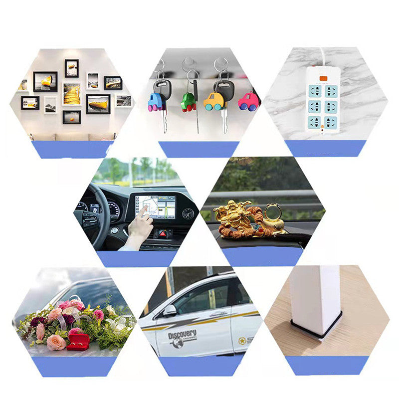 شريط نانو بطول 1/3/5 متر، شريط لاصق مزدوج الجوانب، مقاوم للماء، بدون أثر، مناسب للحمام وحوض المطبخ وحنفية المغسلة وملصق جل