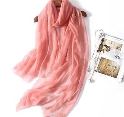 شال صيفي رقيق من Naizaiga 100 كشمير للسيدات، وشاح كبير الحجم فاخر من الباشمينا، JYFZ1