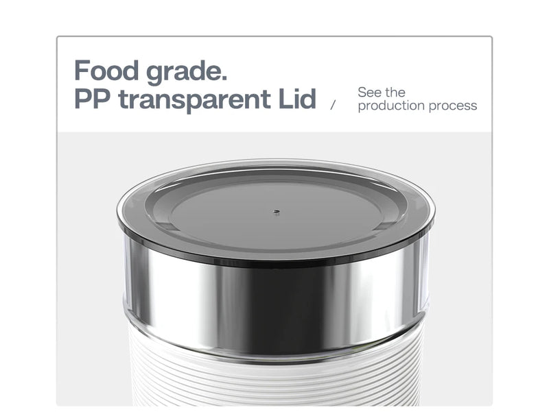 جهاز خفق الحليب الكهربائي HiBREW، جهاز خفق الرغوة، خلاط الشوكولاتة، لاتيه بارد/ساخن، كابتشينو، جهاز تسخين الحليب الأوتوماتيكي بالكامل، Cool M1A