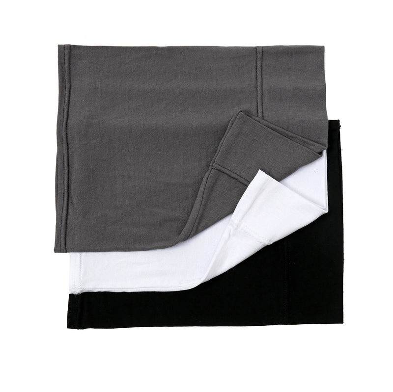 غطاء رأس داخلي من القطن والمودال للحجاب الإسلامي، غطاء رأس للحجاب، غطاء رأس ناعم مطاطي، غطاء رأس أنبوبي، عمامة نسائية، قبعة